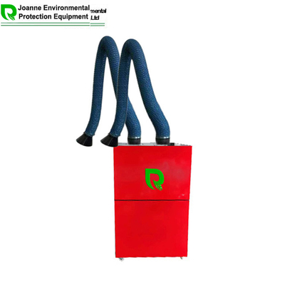 Extractor de humos de soldadura con sistema de flujo de aire de doble brazo