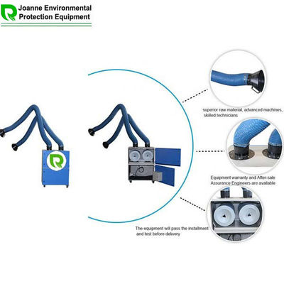 Un buen precio. Recolector de humos de escape de soldadura portátil Lugar de trabajo Electac Extractor de humos de soldadura Mejorar el aire en línea