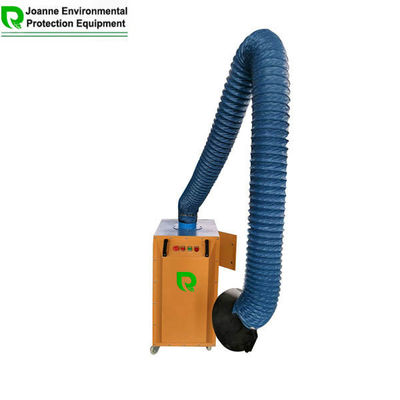 Un buen precio. Extractor de humo móvil de alta presión negativa, sistema portátil de extracción de humo con brazo doble en línea