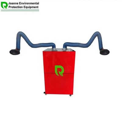 Un buen precio. Extractor de humo de soldadura portátil contra corrosión, unidad móvil de extracción de humo con doble brazo en línea