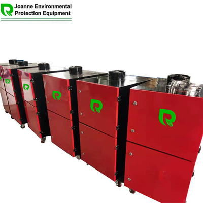 Un buen precio. Extractor de humo de soldadura industrial con una eficiencia de filtración del 99,9% en línea