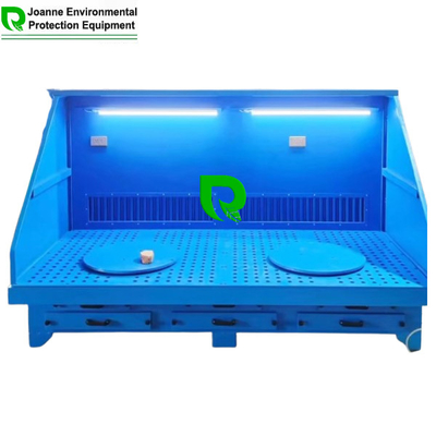 Un buen precio. Mesa de aspiración descendente industrial con filtro HEPA y control PLC en línea