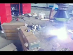 Taller de extracción de humo de soldadura contra incendios Sistema de extracción de humo de 3 kW con brazo de inhalación flexible